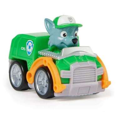 Mainan Paw Patrol The Mighty Movie Squad Racers Rocky Pup