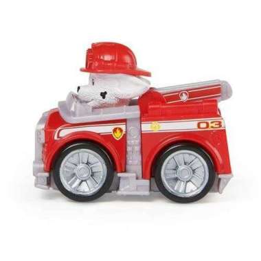 Mainan Paw Patrol The Mighty Movie Squad Racers Marshall Pup