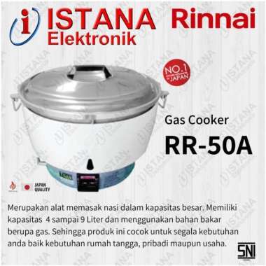 RINNAI RICE COOKER GAS 9 LITER RR-50A
