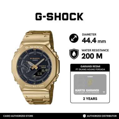 jam tangan pria casio G-SHOCK GM-B2100GD-9DR full logam