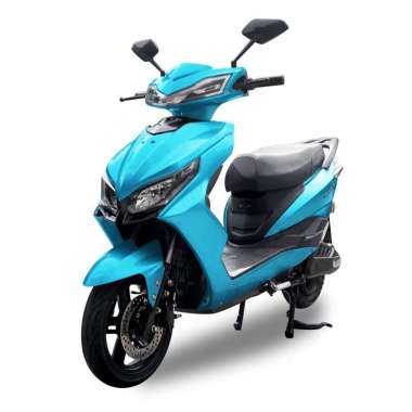 Sepeda Motor Listrik SMOOT Tempur Facelift - Subsidi BIRU MUDA