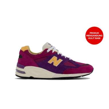 Sepatu Pria NEW BALANCE 990 V2 MADE IN USA PURPLE YELLOW - M990PY2 44