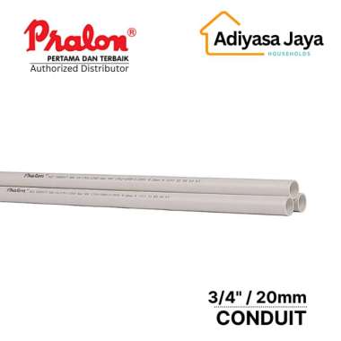 Pipa Conduit 3/4 (Pralon) / Pipa Listrik 20mm