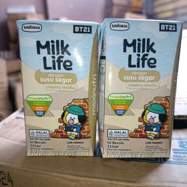 MilkLife susu segar UHT 115ml creamy vanilla