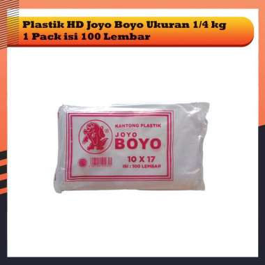 HD BOYO 1/4 1/2 1 kg Plastik Kiloan Butek Tahan Panas 1/4kg