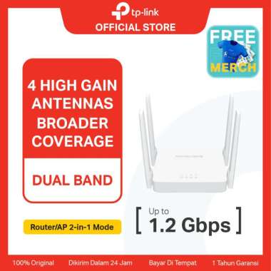 Mercusys AC10 AC1200 300Mbps Wireless Dual Band Router AC10