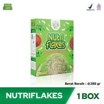 Nutriflakes Sereal Umbi Garut Solusi Asam Lmabung dan Masalah Pencernaan 1 Box
