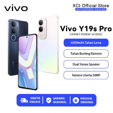 Vivo Y19s Pro (6/128GB) - Garansi Resmi Vivo Indonesia Full Set + TWS Y19s Pro 6/128GB Black