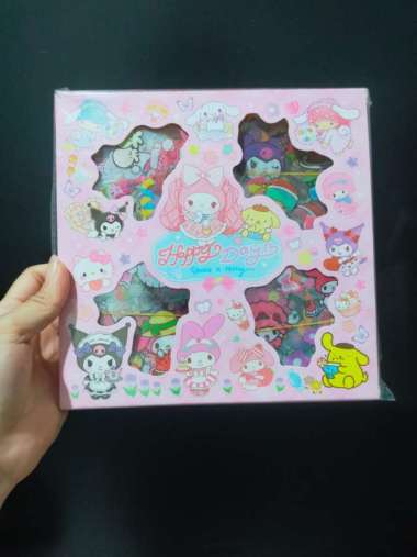 Sticker 3d 100 Lembar motif Sanrio stiker deco Mixue tumbler dkk sanrio 1