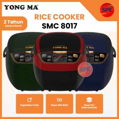 RICE COOKER DIGITAL / MAGIC COM DIGITAL YONG MA KAPASITAS 2 LITER SMC8017 GARANSI RESMI (MEDAN)