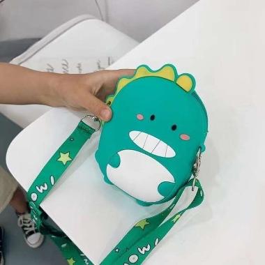 Tas Jelly Kartun Lucu Tas Selempang Cewek Dompet Koin Tas jelly Anak-anak Lucu BA2338 BA2337 HITAM