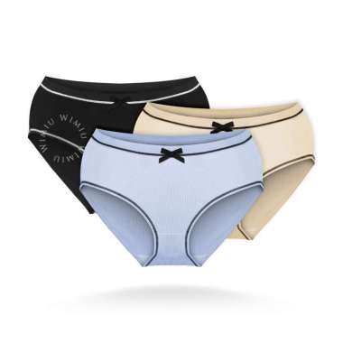 WIMIU CD Celana Dalam Wanita Pakaian Dalam Wanita Lana 88121 Multicolor XL