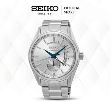 Jam Tangan Pria Seiko Presage Automatic SSA303J1 Power Reserve JDM Watch SSA303 Original Silver
