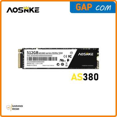 SSD 128GB 256GB 512GB 1TB 2TB Aosenke AS380 PCIe Gen 3x4 NVMe M.2 Internal Solid State Drive 128GB