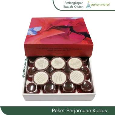 Hosti Ayat Manna Roti Perjamuan + Anggur Perjamuan Kudus Cup