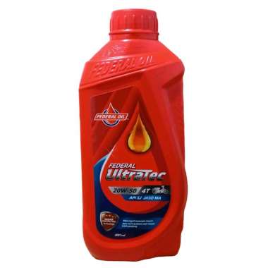 Federal Oil Federal Ultratec [0.8 L] Oli Motor Bebek