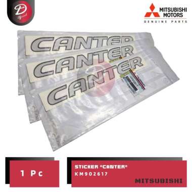 Sticker Stiker CANTER Mitsubishi PS125 PS110 PS136 FUSO KM902617 Asli Original Mitsubishi 100% Genui
