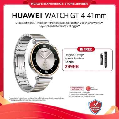 HUAWEI WATCH GT 4 41mm Smartwatch | Desain Stylish & Timeless | Pemantauan Kesehatan Sepanjang Waktu