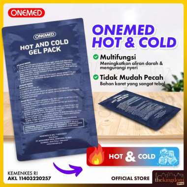 Onemed Hot And Cold Pack Gel /1 Alat Kompres Panas Dingin Demam