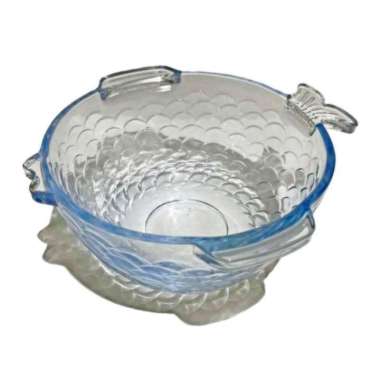 Mangkok Saji / Wadah saji kaca Set motif cantik volume 500ml