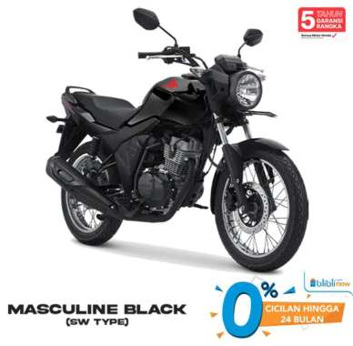 Honda CB 150 VERZA Sepeda Motor Masculine Black Pontianak