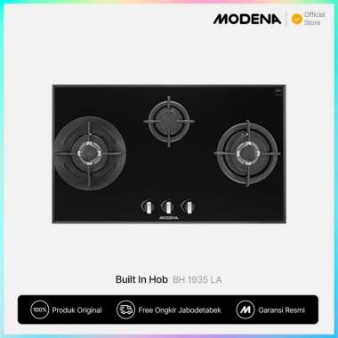 Modena Kompor Gas Tanam - BH 1935 LA (90cm - 3 Tungku)