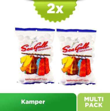 Seagull Naphthalene Kapur Barus [1000 Gram] isi 2 Pcs