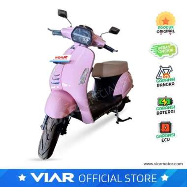 Sepeda Motor Listrik - Viar EV1 Pink Jakarta