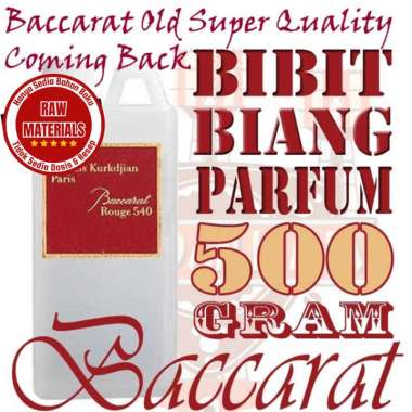 Bibit Parfum Murni Baccarat Rouge R540 500gram Biang Minyak Wangi Parfum Bacarat Bakarat