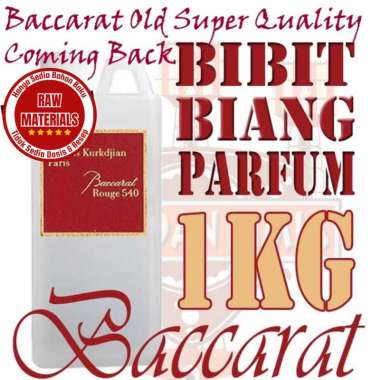 Bibit Parfum Murni Baccarat Rouge R540 1kg Biang Minyak Wangi Parfum Bacarat Bakarat