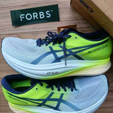 Asics Metaspeed Edge+ Sky Hazard Green || yellow