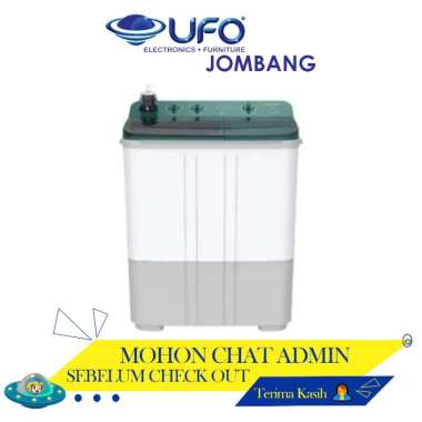 NAW86FCU1G Panasonic Mesin Cuci 2 Tabung Ratu Series Kapasitas 8,5 KG