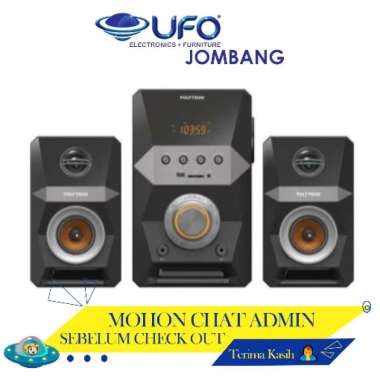 PMA9522 Polytron Bluetooth Speaker Multimedia Karaoke