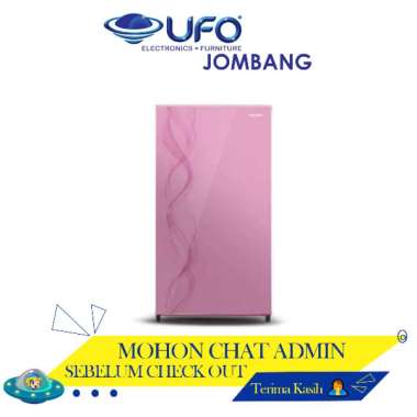 SJN182DA B/P Sharp Kulkas 1 Pintu Kirei III Series Lemari Es 166 Liter SJN182DAP