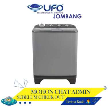 TW1127GSL Sanken Mesin Cuci 2 Tabung X-Tor Technology Kapasitas 11 KG