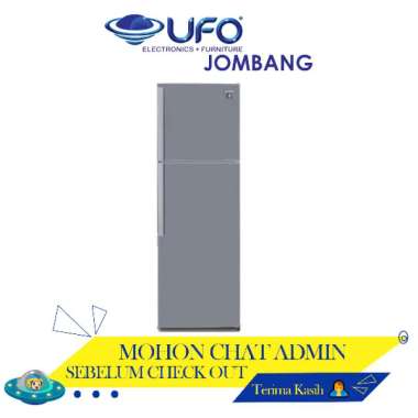 SJ450GPSD Sharp Kulkas 2 Pintu Big Kirei Series Lemari Es 352 Liter