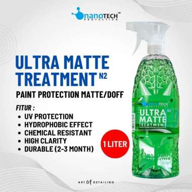 ULTRA MATTE TREATMENT 1L - nanoTECH PROTECTION - PENGKILAP MOTOR CAT DOFF - PERAWATAN MOTOR DOF - PE