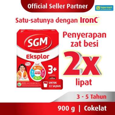 Promo Harga SGM Eksplor 3+ Susu Pertumbuhan Coklat 900 gr - Blibli