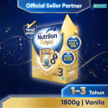 Promo Harga Nutrilon Royal 3 Susu Pertumbuhan Vanila 1800 gr - Blibli