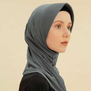 Lozy Hijab - Mano Instan Pad New Materials (Hijab Instan Pad Jersey) Riverside
