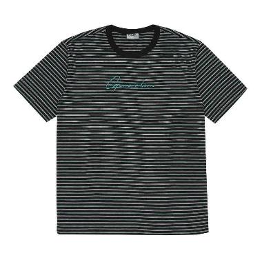 POLICE T-Shirt Salur Bordir Cotton Pria Hitam L
