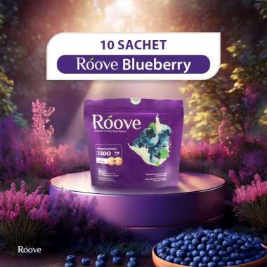 Roove Blueberry Collagen Drink 10 Sachet