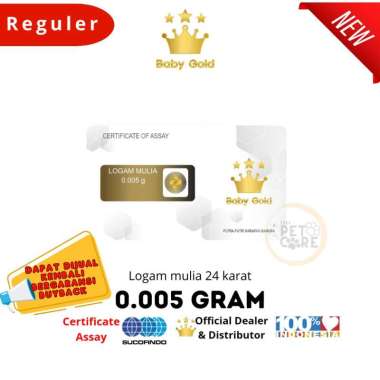EMAS MINI BABYGOLD 0.005 GRAM LOGAM MULIA