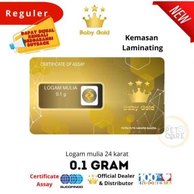 EMAS MINI BABYGOLD LAMINATING 0.1 GRAM LOGAM MULIA