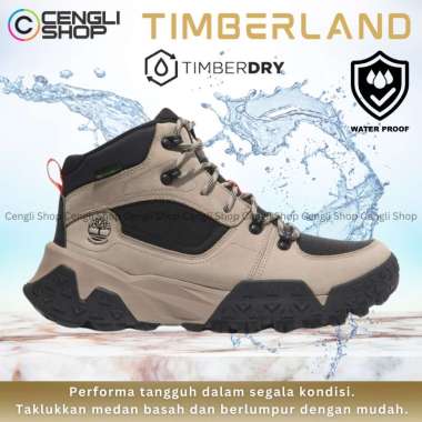 TM56 SEPATU SNEAKER TIMBERLAND PRIA ORIGINAL KULIT BRANDED