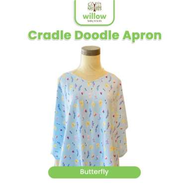 Apron Menyusui - Cradle Doodle Apron Butterfly