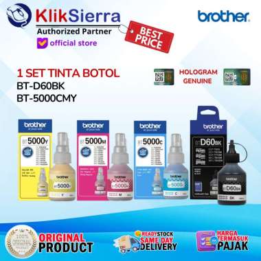 Tinta Brother BT-D60BK BT-5000C BT-5000M BT-5000Y Magenta