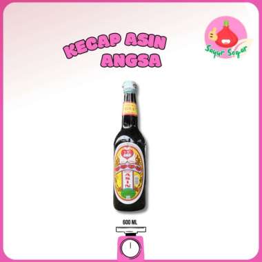 Kecap Asin / Cap Angsa 1 Botol 600ml
