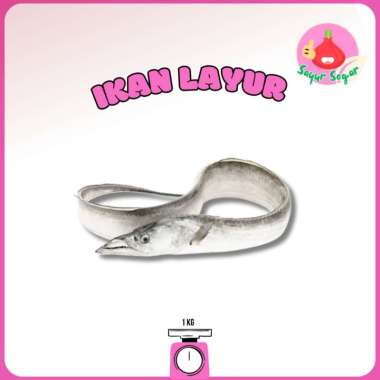 Sayur Segar - Ikan Layur Segar/Ribbon Fish 1 kg
