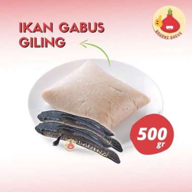 Ikan Gabus Giling Fresh Frozen Kemasan 500 gram